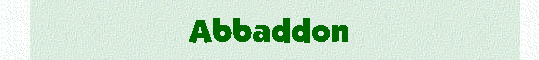 Abbaddon